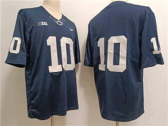 Mens Notre Dame Fighting Irish #10 Sam Hartman Navy Limited Stitched Jersey